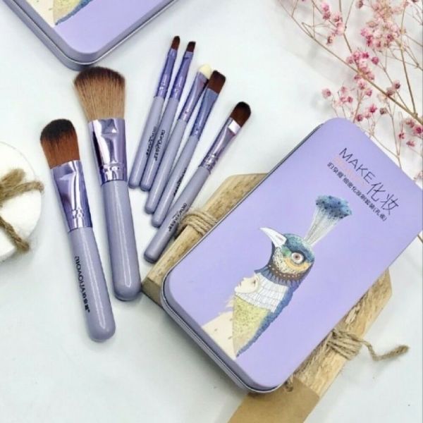 Makeup brush set MAKE UP Purple (BP150)